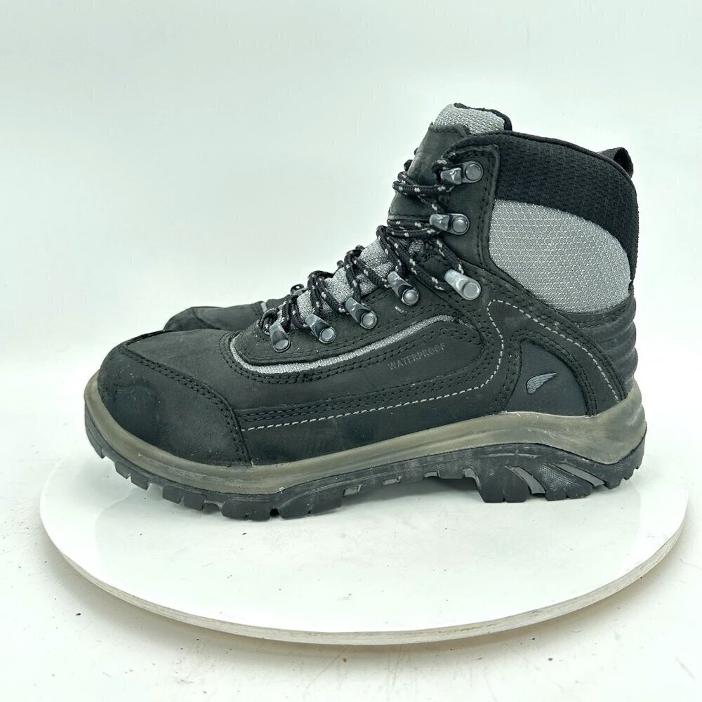 Red Wing 2344 Tradeswoman Women Size 8B Grey Leather Waterproof Safety Toe Boot